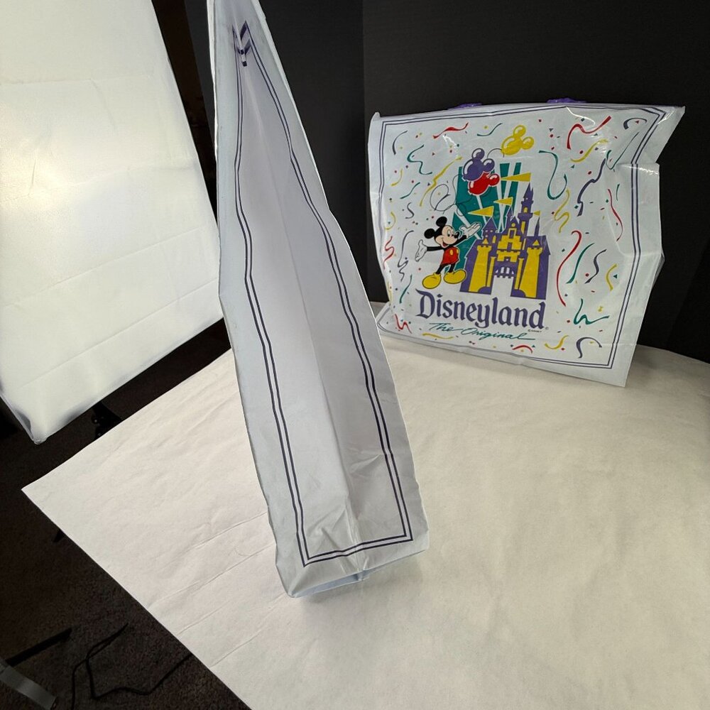 Vintage Disneyland The Original Mickey Mouse Souvenir Shopping Bag Lot of 2 - Picture 6 of 16